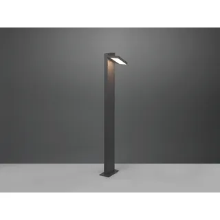 Trio LED Außenwegeleuchte Pollerleuchte HORTON - Grau