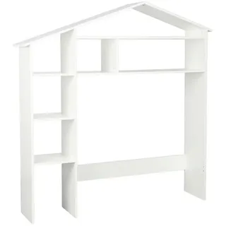 Livetastic Überbauregal , Weiß , Holz, Holzwerkstoff , Pinie , massiv , 148x155x31 cm , Babymöbel & Kindermöbel, Babyzimmer, Wickelkommoden & Zubehör