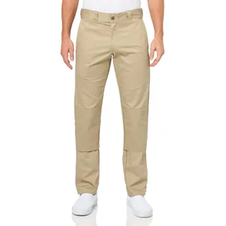 Dickies Herren Skinny Straight Double Knee Work Pant Hose, Desert Sand V1, 36W / 30L