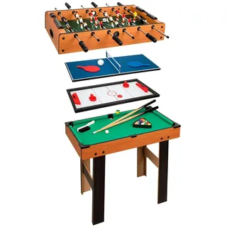 Colorbaby Cb Games Table 4 Multigames-tisch - Green / Blue - 87 x 43 x 73 cm
