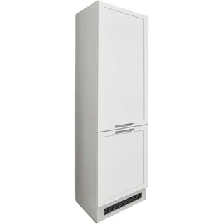 Mid.you Geräteumbauschrank , Weiß , Holzwerkstoff , 1 Fächer , einzeln stellbar , 60x211x57 cm , Made in Eu , Küchen, Küchenmöbel, Küchenschränke, Geräteumbauschränke