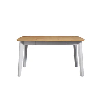 Home Affaire Schreibtisch Palermo Kiefer massiv / Weiß