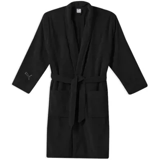 Puma Bademantel Unisex Schwarz S/M