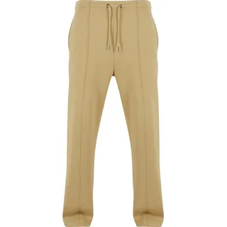 URBAN CLASSICS Fluffy Pintuck Trainingshose - Union Beige - XL