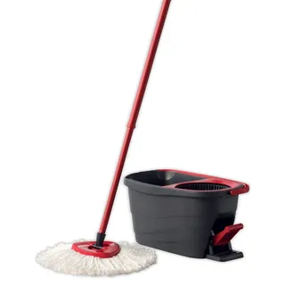 Vileda Wischmopp Turbo Smart Rot/Weiß/Grau