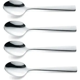 Amefa Moderne Amefa 4-teiliger Kaffeelöffel Moderno 4 Stück - Silber