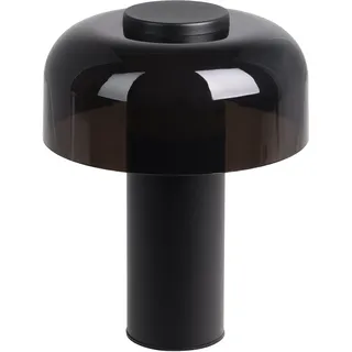 EGLO LED Tischlampe außen Ponente, Akku Nachttischlampe Touch dimmbar, Outdoor Tischleuchte kabellos, aufladbar per USB, Metall und Kunststoff in Schwarz, warmweiß, neutralweiß, IP44
