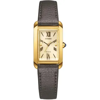 Citizen Eco-Drive Solar Damenuhr mit Lederband