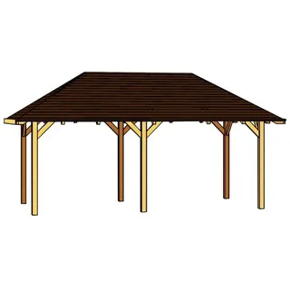 SKANHOLZ Orleans 1 5,96 x 2,94 m Braun
