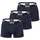 Boss Power Boxershorts 3 Einheiten Open Blue M
