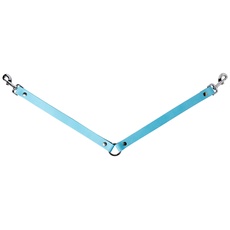 BBD Pet Products Leder-Verbindungsstück, Einheitsgröße, 2,5 x 86,4 cm, Blau