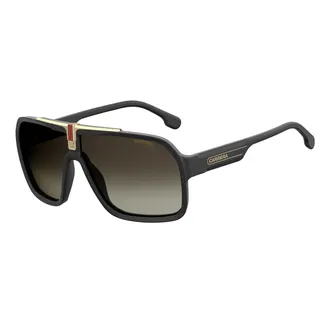 Carrera 1014/S BLACK/GREY BROWN SHADED 64/10/135 Herrenbrillen Sonnenbrillen