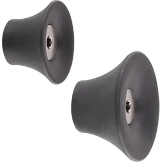 Wagner Wandhaken-Set Tulip WH 0300 Schwarz 4 Stück