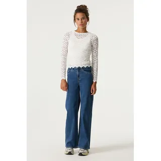 Garcia Weite Jeans "Annemay" for GIRLS, schwarz used 7623