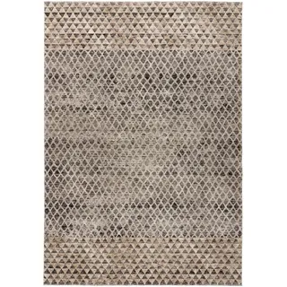Teppich KAYOOM "Amora 261", grau, B:120cm H:13mm L:170cm, Polyester, Teppiche, Teppich, Kurzflor, Vintage, Hoch Tief Struktur, Wohnzimmer