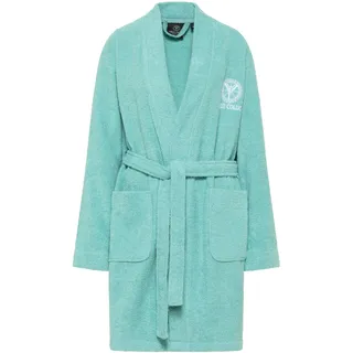 Carlo Colucci Bademantel Vito Damen - mint/grün - XL