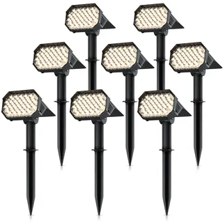 Solarstrahler für Garten & Balkon 8er-Set - 8