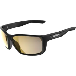 Klim Injector, Sonnenbrille - Matt-Schwarz Gold-Verspiegelt - Einheitsgröße