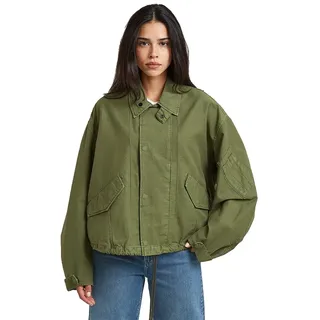 G-star D28994-e518 Oversize Cropped Jacke - Four Leaf Clover Gd - L