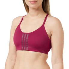 Adidas Women's TRN LS Better Sports Bra, Legacy Burgundy, 2XSD