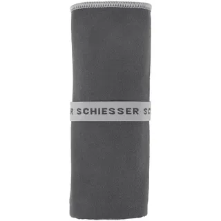 SCHIESSER Mario Sporthandtuch 80 x 130 cm grau