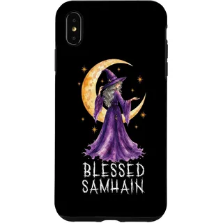 Hülle für iPhone XS Max Gesegneter Samhain Wicca Wicca Hexe Gälisch Halloween