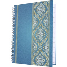Bild RNK-Verlag Notizbuch mit Register Blue Orient DIN A5 liniert, mehrfarbig Hardcover 96 Seiten