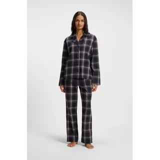 BOSS Pyjama »Holiday Long Set« kariert, normale Passform
