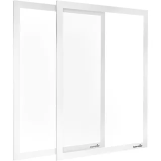 POPPSTAR Magnetrahmen A3 selbstklebend mit Magnetverschluss, weiß, 2 Stück