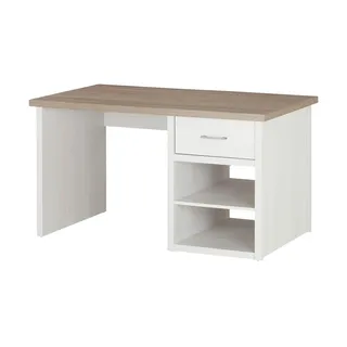 Begabino Kinderschreibtisch Luca 141 x 77 x 81 cm Pinie weiß