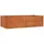 Hochbeet Rostig 160 x 80 x 45 cm Braun