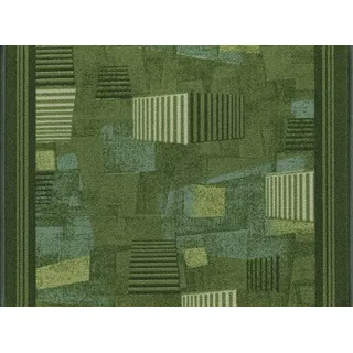 ID matt 673007 Papeete Teppich Korridoren von Faser Polyamid/Gel Latex grün 3000 x 67 x 0,3 cm