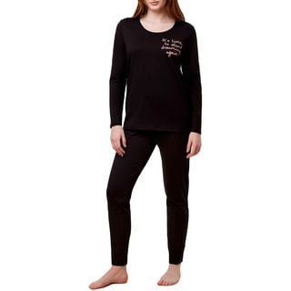 Triumph Damen Pk 03 Lsl X Pajama Set, Schwarz, 36 EU