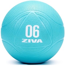 ZIVA Chic Medizinball 6 kg, türkis, Einheitsgröße