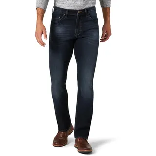Wrangler Authentics Herren Slim Fit Straight Leg Jeans, Rabe, 30W / 32L