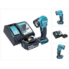 Makita, Arbeitsleuchte, DEADML 815 RM1 LED Akku Handleuchte 14,4 - 18 V 160 lm + 1x Akku 4,0 Ah + Ladegerät (160 lm)