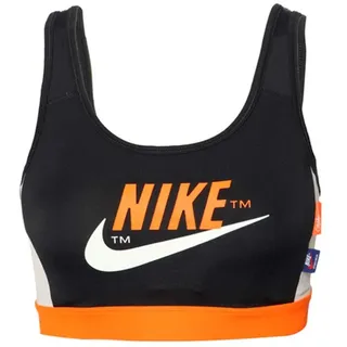 Nike Damen Med Pad Icon Clash BHS, Black/Safety Orange/Vast Grey, XL