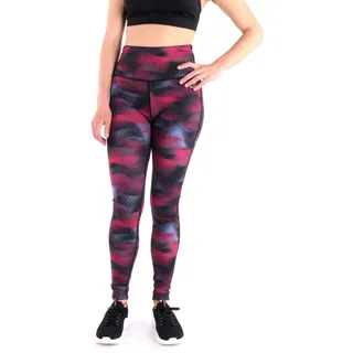 energetics Kapinem 1/1 Leggings AOP-/Red Wine/Blue L