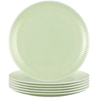 SELTMANN WEIDEN Frühstücksteller Amina 22,7 cm grün 6er Set