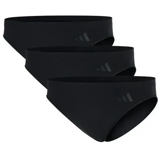 adidas Sportswear Bikinislip Active Seamless (3er Pack) nahtlos, elastischer Bund, weich, bequem schwarz XS