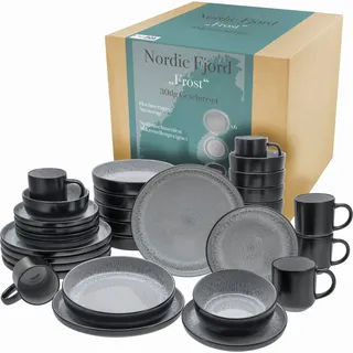 CreaTable Nordic Fjord Frost Kombiservice 30-tlg. grau