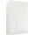 Drehtürenschrank Purisma 151 x 223 x 60 cm Weiß