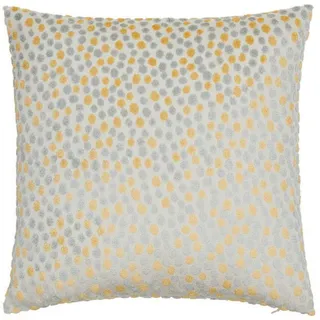 Kissenhülle , Gelb , Textil , Ornament , 45x45 cm , Heimtextilien, Bezüge, Kissenbezüge