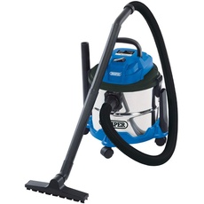 DRAPER wdv15ss Wet und Dry Staubsauger, blau, 15 Liter