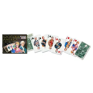 Piatnik Glorious America De Luxe Spielkarten – Doppeldeck