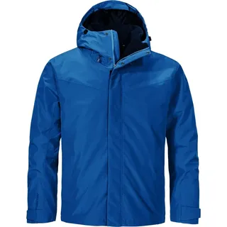 Schöffel Doppeljacke »Hiking 3in1 Jacket Style Okere MNS« mit Kapuze, blau