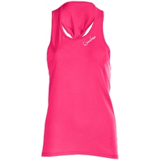 Bild von Damen Mct001 Dance Style, Fitness Freizeit Sport Yoga Workout Tanktop, Deep-pink, M
