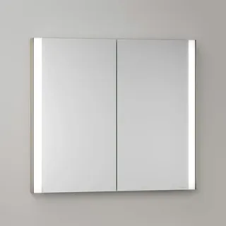 Keuco Royal Metis LED Unterputz-Spiegelschrank 80 x 71 cm mit 2 Türen, schweizer Ausführung
