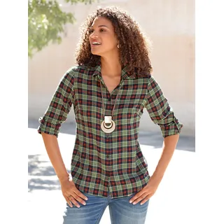 Casual Looks Flanellbluse, bunt