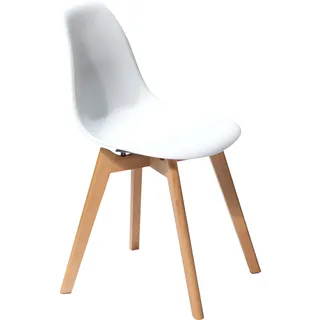 Essentials Keeve Stapelstuhl 47 x 53 x 83 cm weiß 1 St.